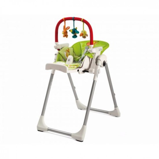 Peg Perego Highchair Play Bar with Plush Toys