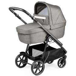 Peg Perego Veloce 3 in 1 Lounge Modular I-Size Travel System Bundle, City Grey