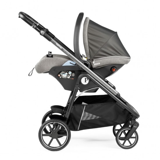 Peg Perego Veloce 10 Piece Travel System Bundle 2, City Grey