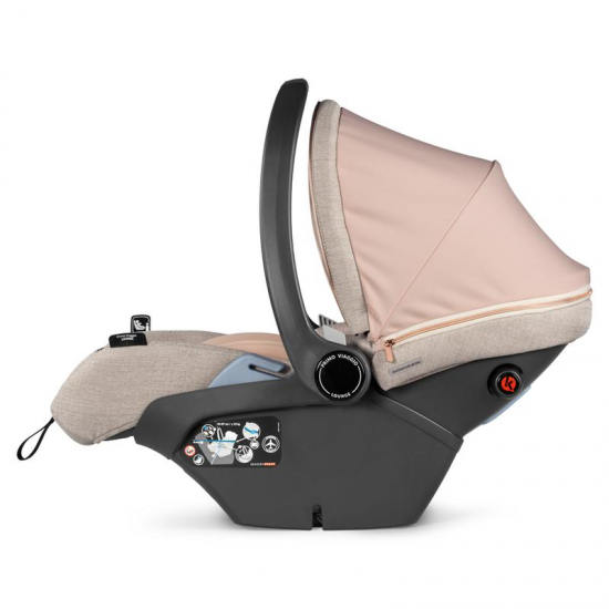 Peg Perego Primo Viaggio Lounge Reclining i-Size Infant Car Seat, Mon Amour