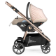 Peg Perego Veloce 3 in 1 Lounge Modular I-Size Travel System Bundle, Mon Amour