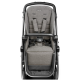 Peg Perego Ypsi Double Stroller Bundle + 1 Lounge Car Seat, City Grey