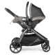 Peg Perego Ypsi Twin Stroller Bundle + 2 Lounge Car Seats, City Grey