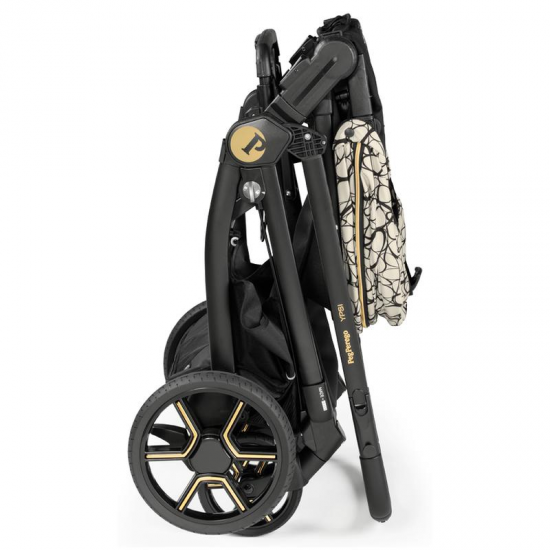 Peg Perego Ypsi Stroller, Graphic Gold