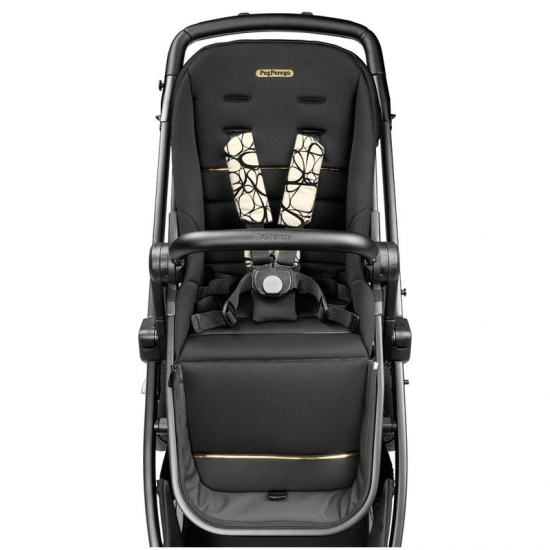 Peg Perego Ypsi 11 Piece Travel System Bundle 3, Graphic Gold