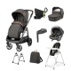 Peg Perego Veloce 11 Piece Travel System Bundle 3, 500