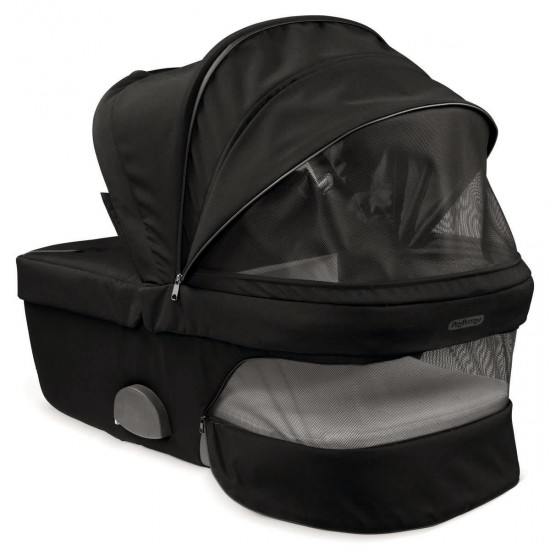 Peg Perego Veloce Stroller + Culla Gran Pagoda Carrycot, SE Licorice