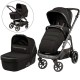 Peg Perego Veloce Stroller + Culla Gran Pagoda Carrycot, SE Licorice