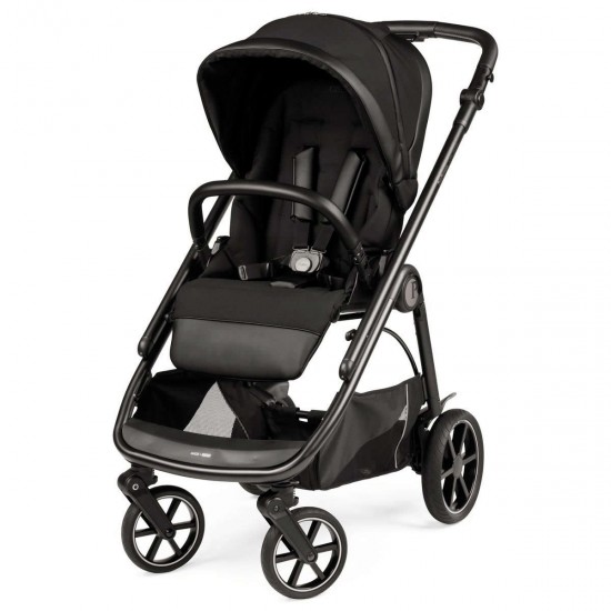 Peg Perego Veloce Stroller + Culla Gran Pagoda Carrycot, SE Licorice