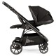 Peg Perego Veloce Stroller + Culla Gran Pagoda Carrycot, SE Licorice