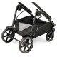 Peg Perego Veloce Stroller + Culla Gran Pagoda Carrycot, SE Licorice