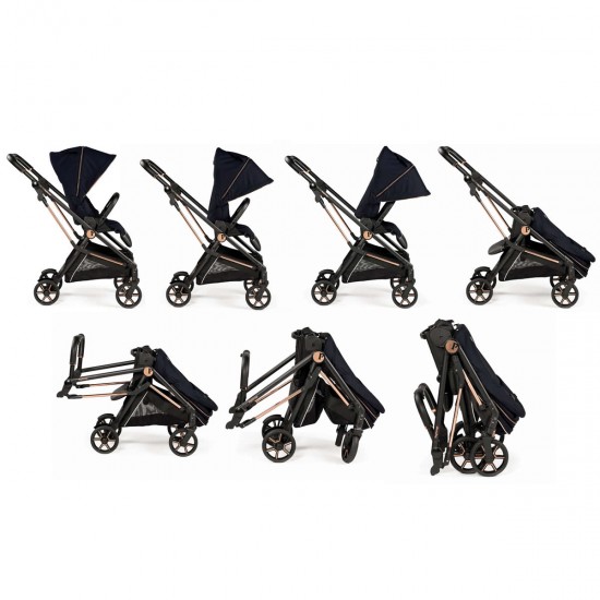 Peg Perego Vivace 2 in 1 Pram, SE Licorice