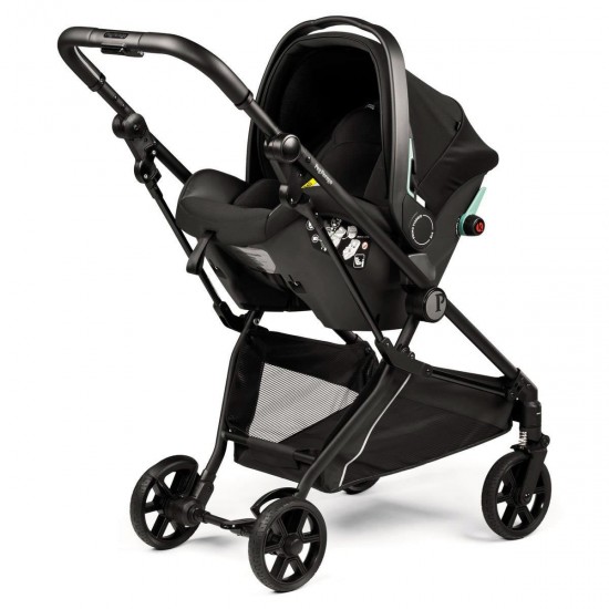 Peg Perego Vivace 3 in 1 i-Size Travel System Bundle, SE Licorice