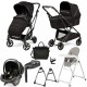 Peg Perego Vivace 11 Piece i-Size Travel System Bundle, SE Licorice