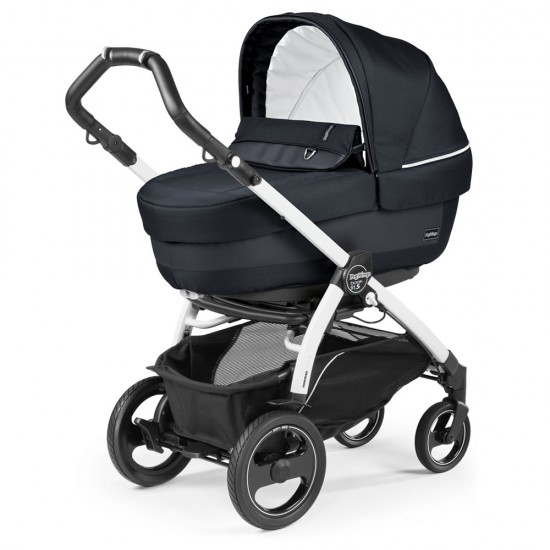 Peg Perego Book 51 S Modular Elite Travel System + Bassinet Stand, Luxe Bluenight - Refurbished Ex-Display