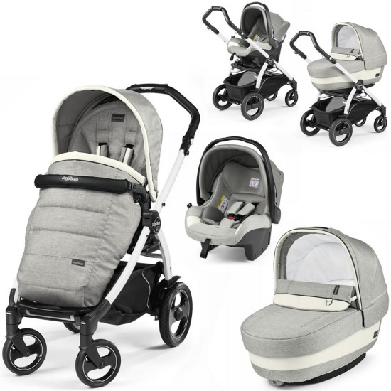 Peg Perego Book 51 S Modular Elite Travel System, Luxe Opal