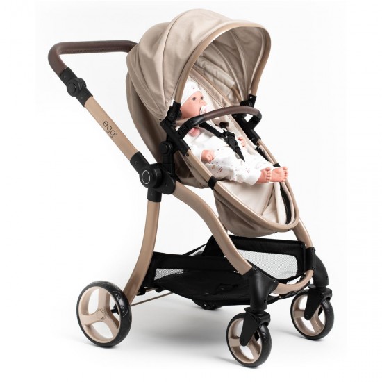 Roma Egg Dolls Pram, Feather Roma Egg Dolls Pram, Feather
