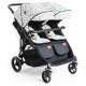 Roma Gemini 2 Double Twin Stroller + Carrycot, Dalmatian Roma Gemini 2 Double Twin Stroller + Carrycot, Dalmatian