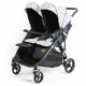 Roma Gemini 2 Double Twin Stroller + Carrycot, Dalmatian Roma Gemini 2 Double Twin Stroller + Carrycot, Dalmatian