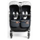 Roma Gemini 2 Double Twin Stroller + Carrycot, Dalmatian Roma Gemini 2 Double Twin Stroller + Carrycot, Dalmatian
