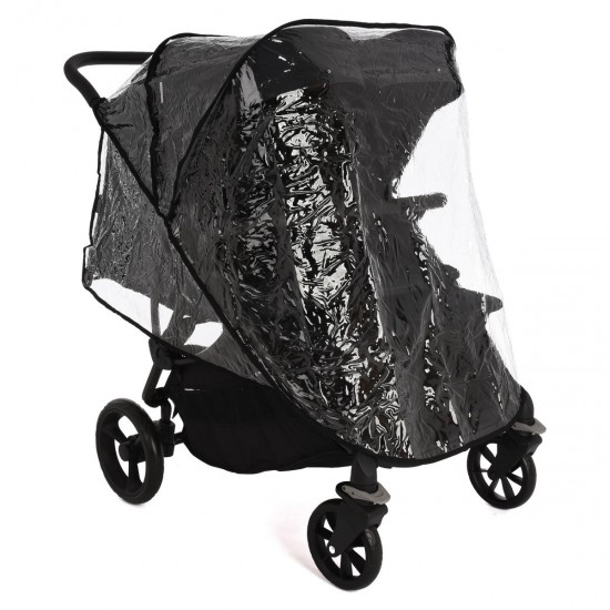 Roma Gemini 2 Double Twin Stroller, Jet Black Roma Gemini 2 Double Twin Stroller, Jet Black