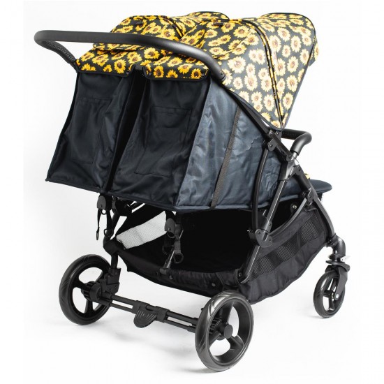 Roma Gemini 2 Double Twin Stroller, Sunflower Roma Gemini 2 Double Twin Stroller, Sunflower