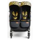Roma Gemini 2 Double Twin Stroller, Sunflower Roma Gemini 2 Double Twin Stroller, Sunflower