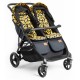 Roma Gemini 2 Double Twin Stroller, Sunflower Roma Gemini 2 Double Twin Stroller, Sunflower