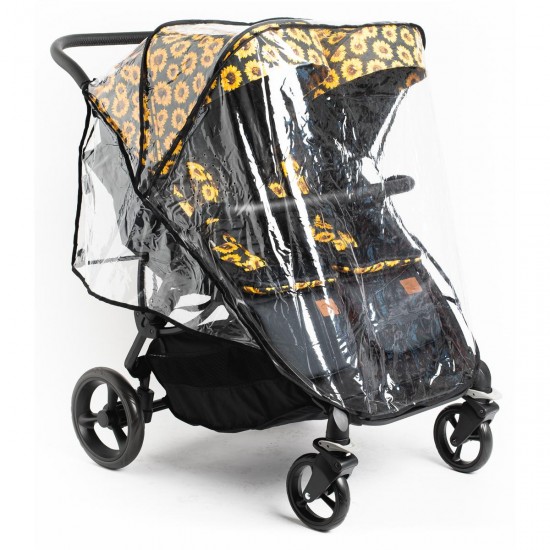 Roma Gemini 2 Double Twin Stroller, Sunflower Roma Gemini 2 Double Twin Stroller, Sunflower
