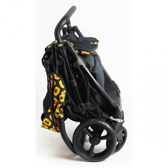 Roma Gemini 2 Double Twin Stroller, Sunflower Roma Gemini 2 Double Twin Stroller, Sunflower