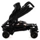 Roma Rizzo 2 Stroller, Teddy Black Roma Rizzo 2 Stroller, Teddy Black