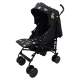 Roma Star Stroller, Teddy Black Roma Star Stroller, Teddy Black