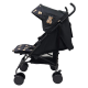 Roma Star Stroller, Teddy Black Roma Star Stroller, Teddy Black