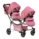 Roma Darcie Twin Dolls Pram, Pink - 3-16 years Roma Darcie Twin Dolls Pram, Pink - 3-16 years