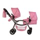 Roma Darcie Twin Dolls Pram, Pink - 3-16 years Roma Darcie Twin Dolls Pram, Pink - 3-16 years