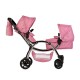 Roma Darcie Twin Dolls Pram, Pink - 3-16 years Roma Darcie Twin Dolls Pram, Pink - 3-16 years