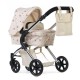 Roma Darcie Single Dolls Pram, Cream - 3-9 years Roma Darcie Single Dolls Pram, Cream - 3-9 years