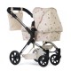 Roma Darcie Single Dolls Pram, Cream - 3-9 years Roma Darcie Single Dolls Pram, Cream - 3-9 years