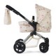 Roma Darcie Single Dolls Pram, Cream - 3-9 years Roma Darcie Single Dolls Pram, Cream - 3-9 years