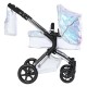 Roma Polly Single Dolls Pram, Mermaid - 3-9 years Roma Polly Single Dolls Pram, Mermaid - 3-9 years