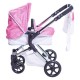 Roma Stephanie Single Dolls Pram, Sparkle - 3-9 years