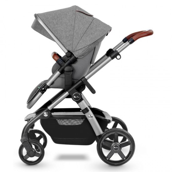 Silver Cross Wave 2020 Pram & Pushchair, Zinc