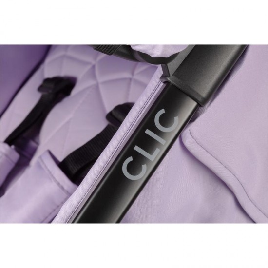 Silver Cross Clic Stroller + FREE Footmuff, Lilac Silver Cross Clic Stroller + FREE Footmuff, Lilac