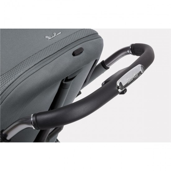 Silver Cross Dune + Compact Folding Carrycot & Travel Pack, Glacier