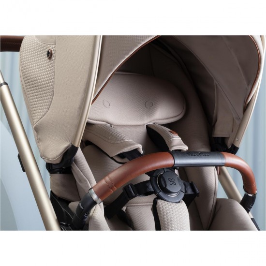 Silver Cross Dune + First Bed Folding Carrycot, Stone