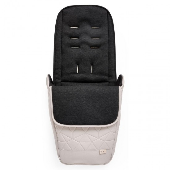 Silver Cross Clic Footmuff, Almond