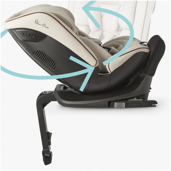 Silver Cross Motion All Size 360 i-Size Car Seat, Almond