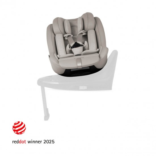 Silver Cross Approach Plus 360 Car Seat - Natural Taupe