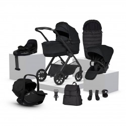 Silver Cross Reef 2 Glide 360 i-Size Travel System Bundle + Accessories, Space