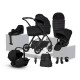 Silver Cross Reef 2 Glide 360 i-Size Travel System Bundle + Accessories, Space Silver Cross Reef 2 Glide 360 i-Size Travel System Bundle + Accessories, Space